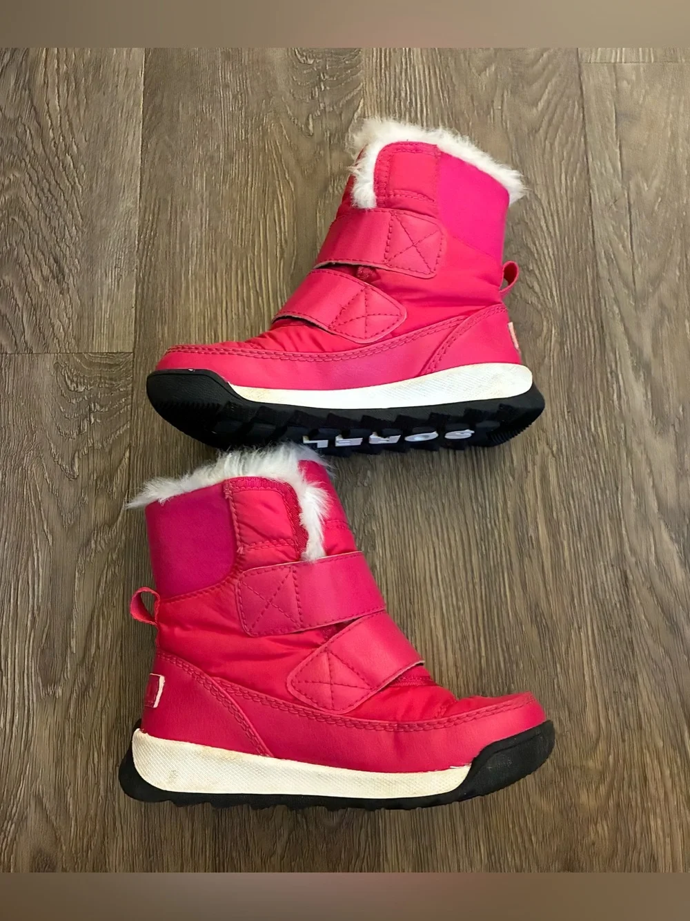 SOREL Kids' Whitney II Strap Boot Winter Waterproof Pink
